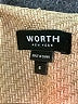 Worth New York Tan Jacket Size 6 - photo 6