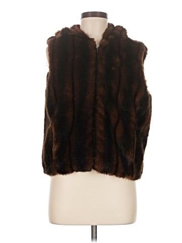 Lauren by Ralph Lauren Faux Fur Vest (view 1)