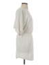 Aqua 100% Polyester Ivory Casual Dress Size XS - photo 4
