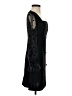 Shein Polka Dots Black Cocktail Dress Size 4 - photo 4