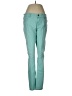 CAbi Color Block Teal Jeans Size 8 - photo 1