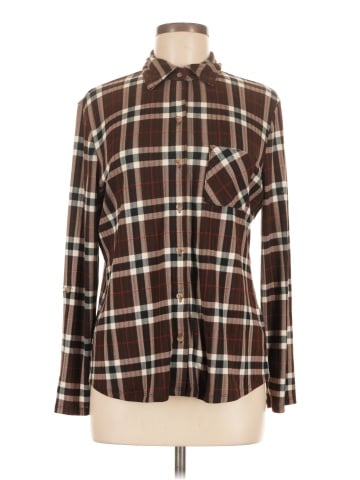 Just Polly Long Sleeve Blouse (view 1)