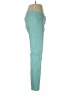 CAbi Color Block Teal Jeans Size 8 - photo 4