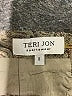 Teri Jon by Rickie Freeman Tweed Brown Formal Skirt Size 8 - photo 4