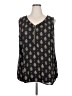 db established 1962 100% Polyester Black Sleeveless Blouse Size 2X - photo 1