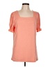 Unbranded Orange Short Sleeve Top Size L - photo 1