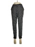 Bajee by Be Cool 100% Rayon Polka Dots Black Casual Pants Size L - photo 1