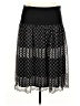 R.Q.T 100% Polyester Polka Dots Black Casual Skirt Size XL - photo 1