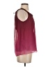 Trulli 100% Polyester Burgundy Sleeveless Blouse Size S - photo 4