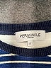 Periwinkle Stripes Blue Pullover Sweater Size S - photo 7