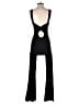 Unbranded Solid Black Jumpsuit Size S - photo 2