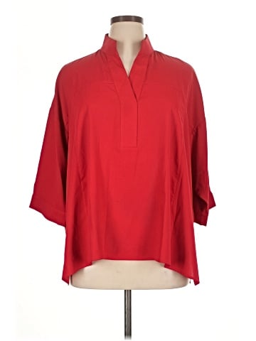 MING WANG 3/4 Sleeve T-Shirt (view 1)