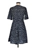 Influence 100% Polyester Polka Dots Blue Casual Dress Size 8 - photo 2