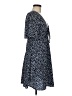 Influence 100% Polyester Polka Dots Blue Casual Dress Size 8 - photo 4