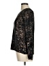 Sparkle & Fade Metallic Black Pullover Sweater Size M - photo 5