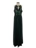 Unbranded Green Cocktail Dress Size XXS (estimated) - photo 1