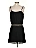 Parker 100% Polyester Black Cocktail Dress Size S - photo 2