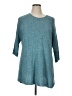 Lands' End Teal Pullover Sweater Size 1X - photo 1