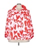 Unbranded Hearts Red 3/4 Sleeve Blouse Size 3X - photo 1