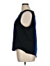 Chaus 100% Polyester Color Block Blue Sleeveless Blouse Size XL - photo 5