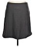 Elle Solid Gray Casual Skirt Size 10 - photo 1