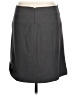 Elle Solid Gray Casual Skirt Size 10 - photo 2