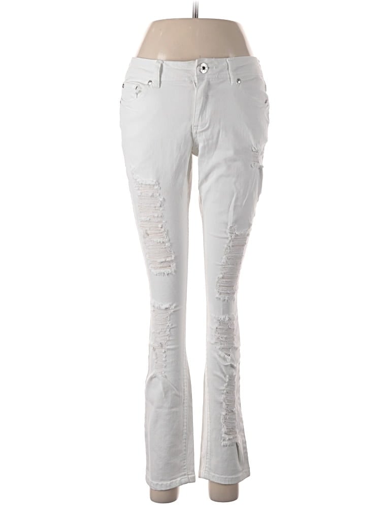 Pre-owned What About Me Jeans In White