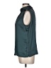 Willi Smith 100% Polyester Teal Sleeveless Blouse Size L - photo 5