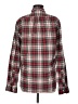 Assorted Brands 100% Cotton Plaid Red Long Sleeve Button-Down Shirt Size M - photo 2