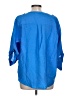 Torrid Blue 3/4 Sleeve Blouse Size Lg Plus (0) - photo 2