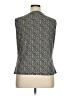 Apostrophe Silver Sleeveless Blouse Size XL - photo 2
