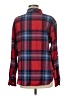 Sanctuary Plaid Red Long Sleeve Button-Down Shirt Size M - photo 2