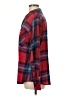 Sanctuary Plaid Red Long Sleeve Button-Down Shirt Size M - photo 5