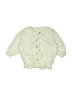 Unbranded 100% Cotton Ivory Cardigan Size 73cm - photo 1