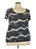 Torrid Gray Short Sleeve T-Shirt Size 2X Plus (2) - photo 1