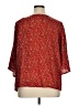 Assorted Brands 100% Rayon Red 3/4 Sleeve Blouse Size XL - photo 2