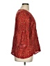 Assorted Brands 100% Rayon Red 3/4 Sleeve Blouse Size XL - photo 4