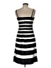 JS Collections Stripes Black Casual Dress Size 8 - photo 2