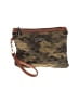 Joan & David Argyle Brown Green Wristlet One size - photo 1