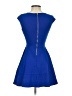 Bar III Solid Blue Cocktail Dress Size XS - photo 2