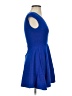 Bar III Solid Blue Cocktail Dress Size XS - photo 4
