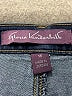 Gloria Vanderbilt Chevron-herringbone Blue Jeans Size 16 - photo 7