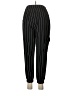 Shein Stripes Black Casual Pants Size 6 - photo 2