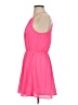 Gibiu Solid Pink Cocktail Dress Size S - photo 5