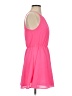 Gibiu Solid Pink Cocktail Dress Size S - photo 4