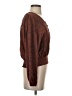 DR2 100% Polyester Brown 3/4 Sleeve Blouse Size S - photo 4
