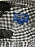 Pendleton 100% Cotton Houndstooth Gray Long Sleeve Button-Down Shirt Size S - photo 7