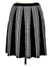 Spense Argyle Black Casual Skirt Size XL - photo 1