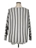 Philosophy Republic Clothing Stripes Silver Pullover Sweater Size XL - photo 2