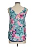 Unbranded Blue Sleeveless Blouse Size M (estimated) - photo 2